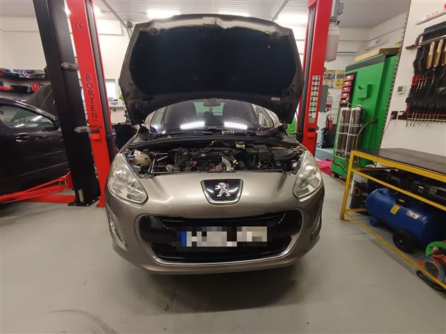 Peugeot 308 – Přistavení vozu